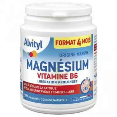 Alvityl Magnésium Vitamine B6 Libération Prolongée Comprimés Lp Pot/120 à LABENNE